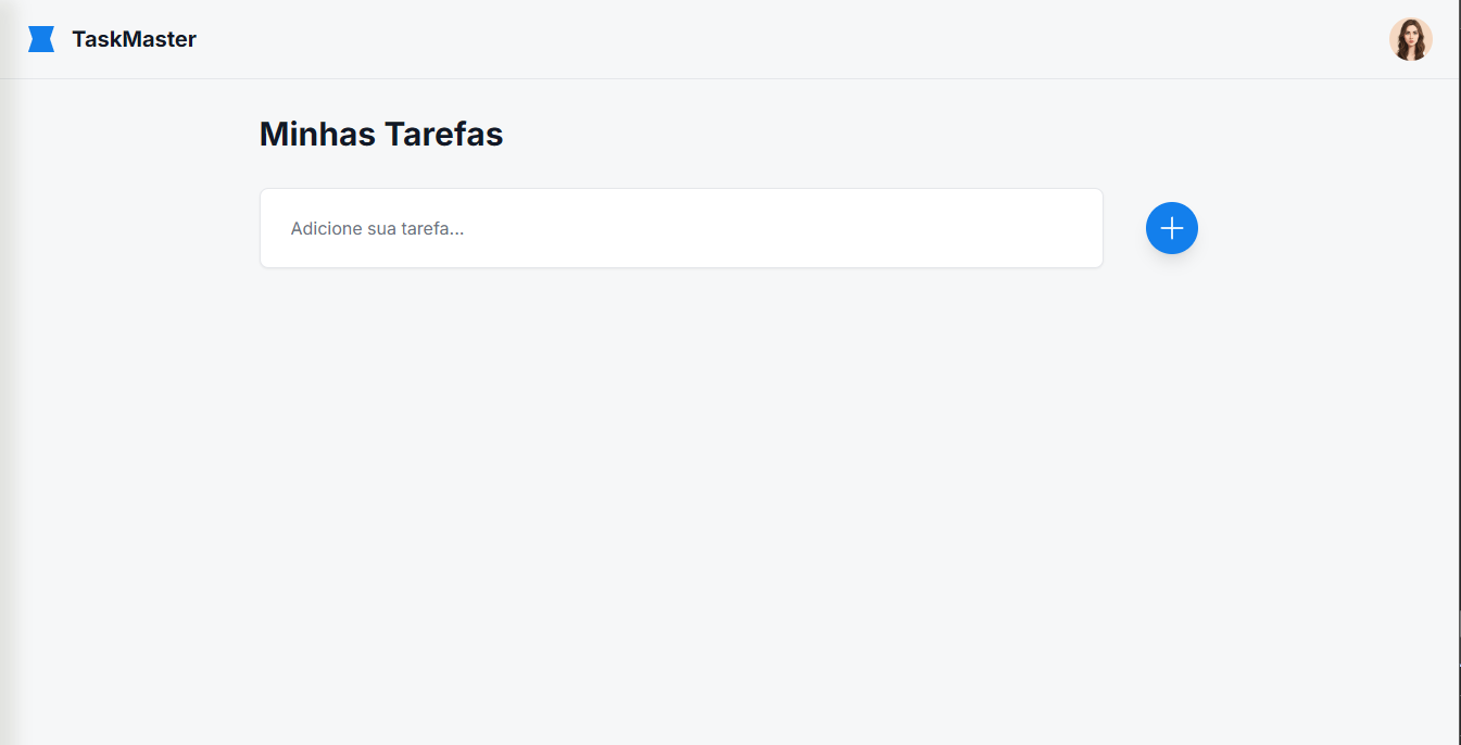 Task List - Interface visual